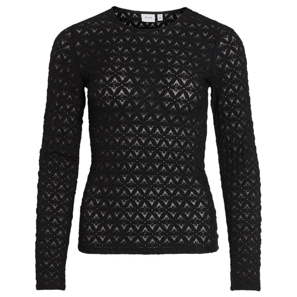 Vila Rosille Long Sleeve Top